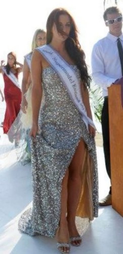 Sherri hill size sequin gown - sequin,