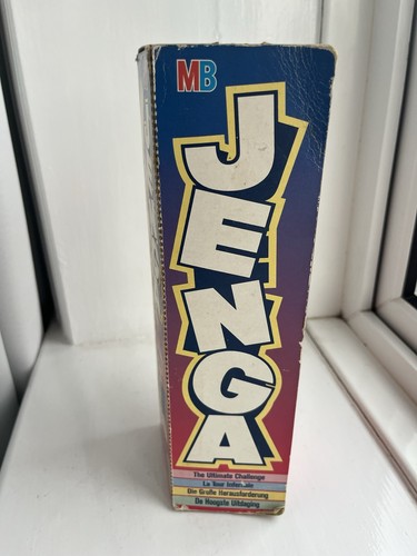 Vintage wooden jenga - jenga, in