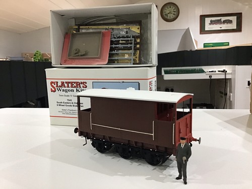 Slaters secr brake van - slaters,