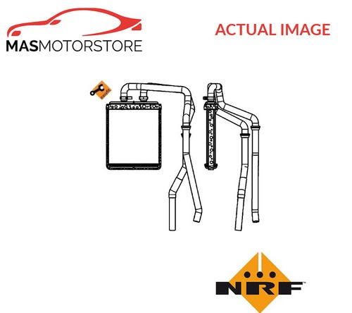Heater radiator exchanger - radiator,