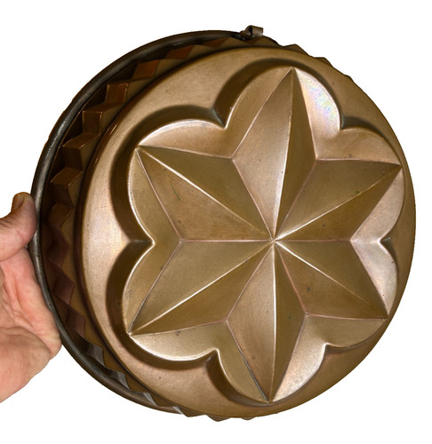 Antique copper starburst - antique,