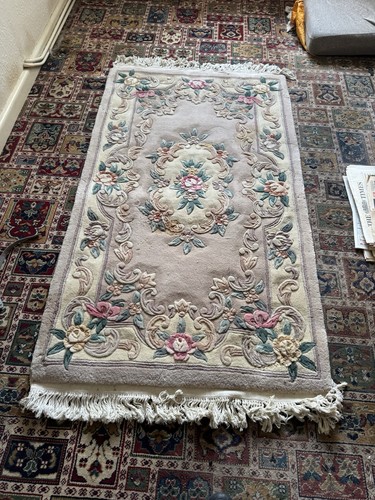 Chinese sculptured carved wool - chinese,