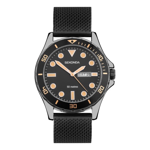 Sekonda gents gun metal - sekonda,