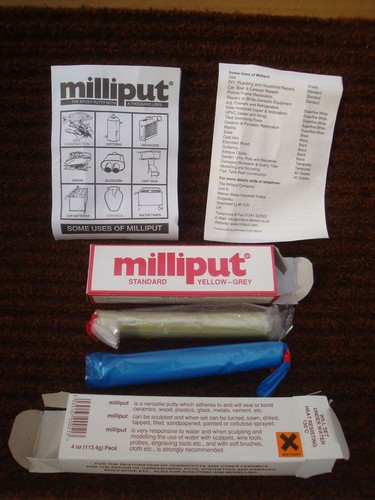 Milliput epoxy putty standard - epoxy,