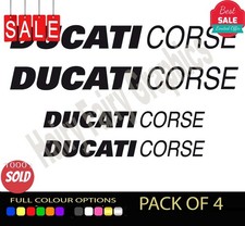 4 x DUCATI CORSE side fairing