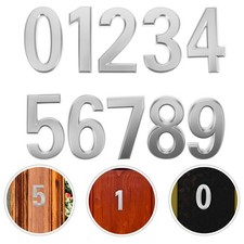  10 Pcs Floating House Numbers Address for Mailbox Door Apartment