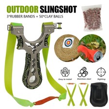 Slingshot for Adults Stainless Steel Catapult Sling Shots for Hunting and Shoot