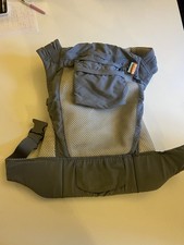 Grey Mesh Polyester BECO baby Carrier Adjustable Size Toddler
