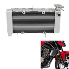 Silver Radiator Cooler Cooling Fit For Honda CB500F 2016-2018 2017 2018 Aluminum