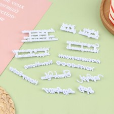 DIY Alphabet Letter Cake Mold Blessing Cookie Biscuit Stamp Embosser Cu.ac