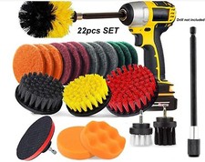 22x Drill Cleaning Brush Set