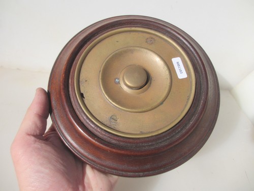 Large antique brass - brass, doorbell