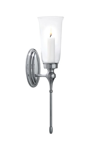 Candle holder chrome - , imperial
