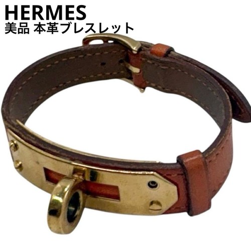 Hermes kelly leather bracelet - hermes,