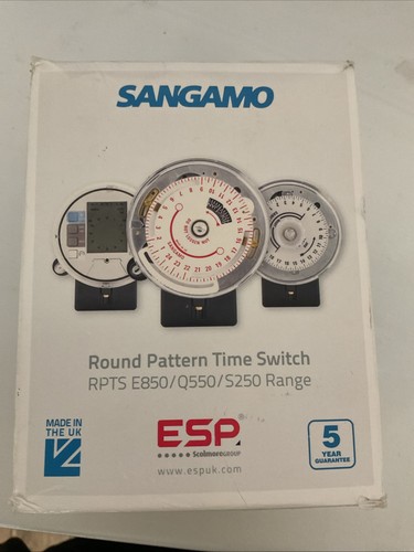 Sangamo timeclock s254 - sangamo,