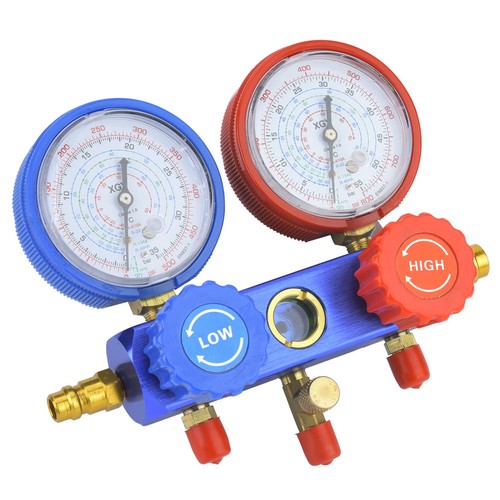 R134a manifold gauge set - manifold,