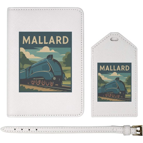 Mallard steam train passport - steam,