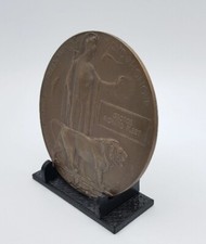 WW1 Death Plaque Display Stand