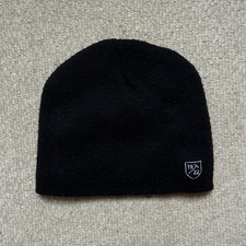 Hackett Black Beanie One Size