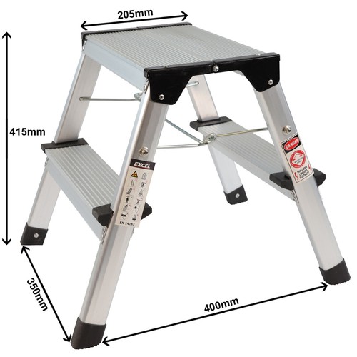 Tread ladder compact folding - tread,