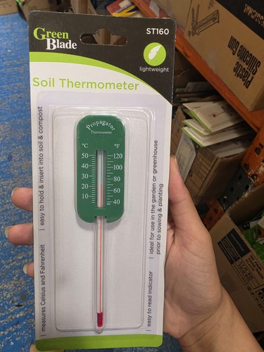 Garden soil thermometer - soil,