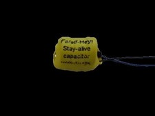 Farad-Hey! 33,000uF stay-alive capacitor for Hornby decoders