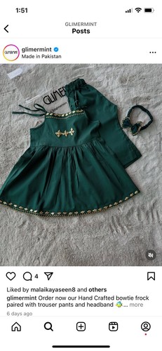 Punjabi suit green bronze - green,