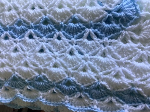 Baby blanket blue - baby,