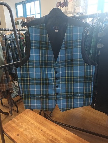 Cotton laxey manx tartan - cotton,