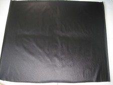 Black linen backed rexine / Tolex lighter Skivver finish 50" wide (127cm) approx