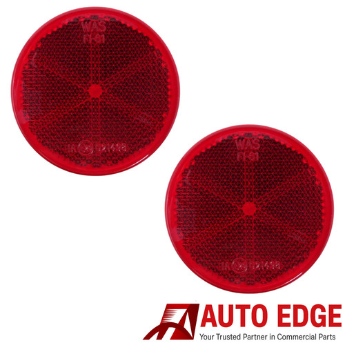 Self adhesive red - 2x, self-adhesive