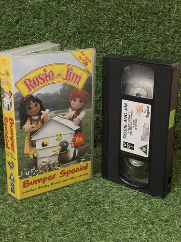 Rosie and jim vhs sticky - sticky, honey