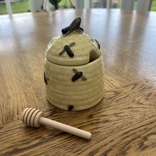 Vintage german honey pot bee - vintage,