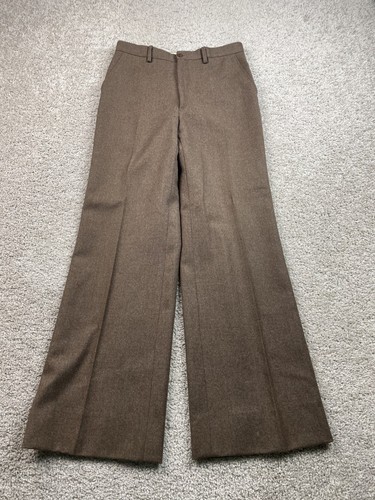 Vintage wool trousers pleat - vintage,