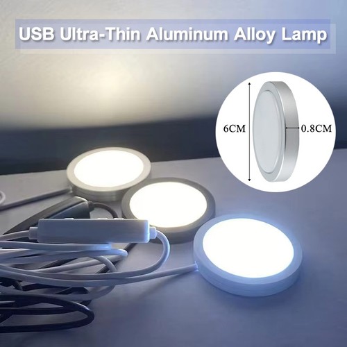 Usb ultra thin round led - round,