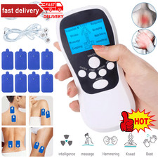 TENS Machine for Pain Relief Unit Muscle Stimulator Dual Channel Electric Pulse