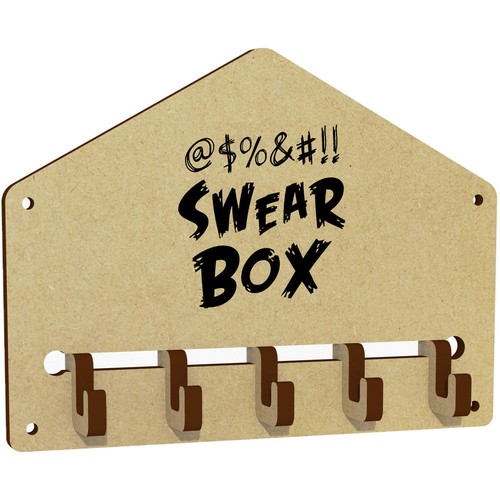 Funny swear box key holder - swear,