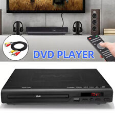 2025 DVD Player All Region Free DVD CD Disc Player AV Output USB Remote Control