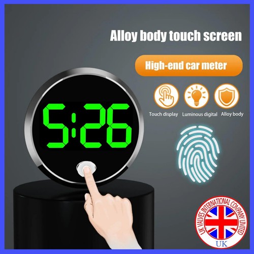 Mini car clock small digital - car,