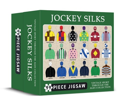 Jockey silks piece jigsaw - jockey,