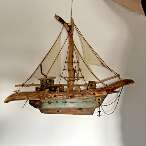 Driftwood hand made art - driftwood,