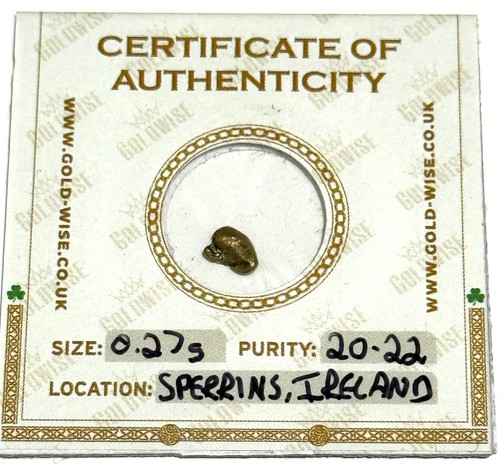 Rare raw gold irish - rare,