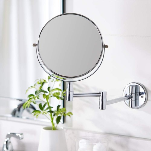 Wall mounted magnifying - wall, 3x