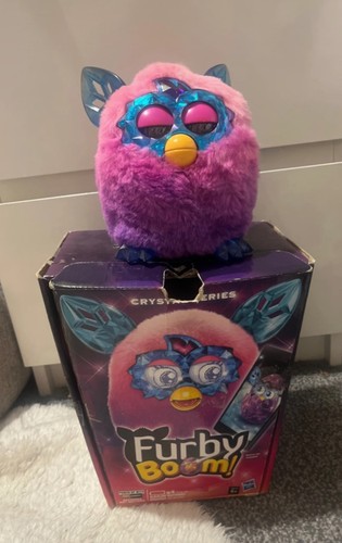 Furby boom purple and - and, pink