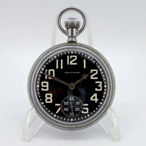 Waltham military pocket watch - military,