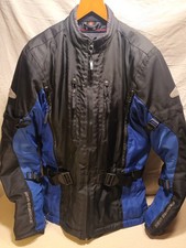 Hein Gericke Padded Motorcycle Jacket Men’s XL Bike Touring Hiprotec Sheltex 