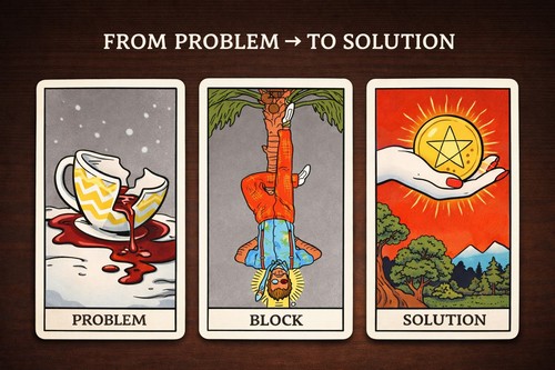 Psychic tarot reading - psychic, reading.
