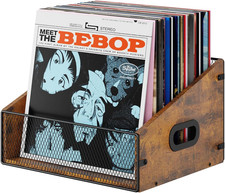 Vinyl Record Storage Crate