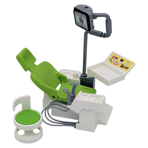 Playmobil dentist chair green