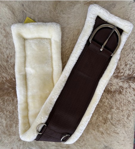 Western fleece girth - fleece,
